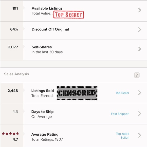 POSH AMBASSADOR - TOP RATED SELLER 🧡✨ - Picture 2 of 3